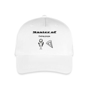 Maître de la pizza - Casquette de baseball bio Enfant - blanc - Devant
