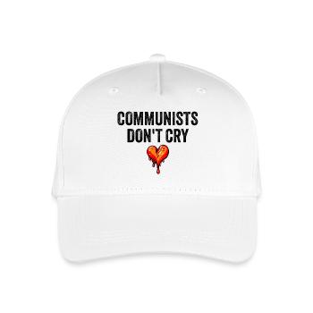 communists don't cry - Kinder Bio Basecap - Weiß - Vorne