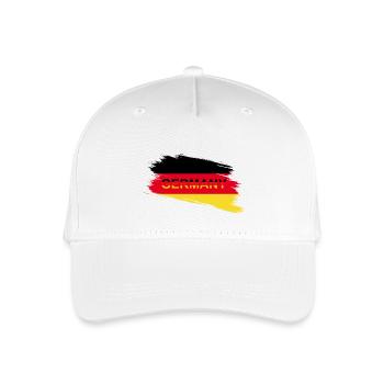 Germany - Organic Kids’ Baseball Cap - white - Front