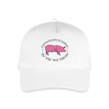 UNITED STATES OF LOZERE - Casquette de baseball bio Enfant - blanc - Devant