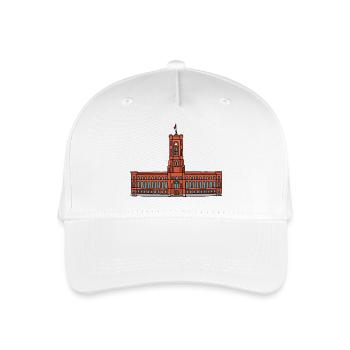 Rotes Rathaus BERLIN - Kinder Bio Basecap - Weiß - Vorne