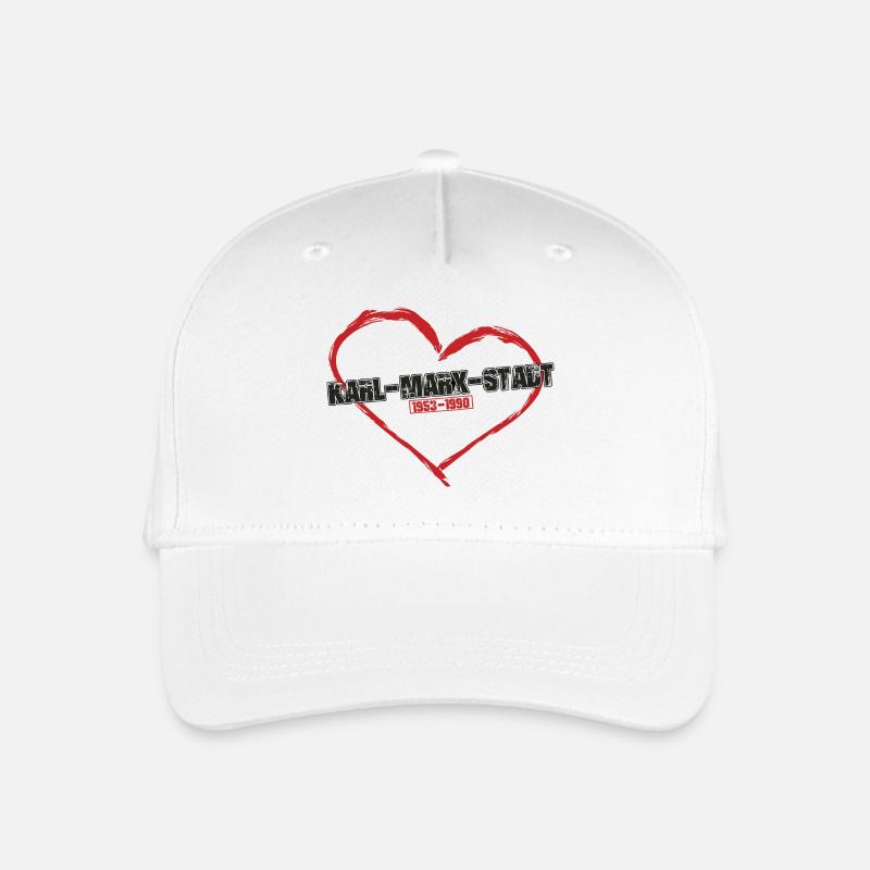 love_Karl-marx-stadt - Kinder Bio Basecap - Weiß
