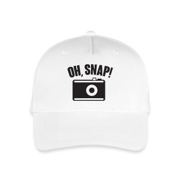 Oh, Snap! - photography - Kinder Bio Basecap - Weiß - Vorne
