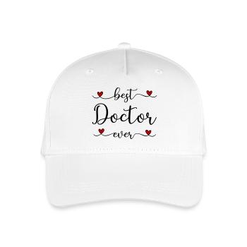 Arzt - Kinder Bio Basecap - Weiß - Vorne