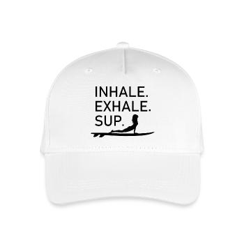Yoga Meditation Spa Namaste - Organic Kids’ Baseball Cap - white - Front