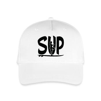 Yoga Meditation Spa Namaste Sup - Organic Kids’ Baseball Cap - white - Front