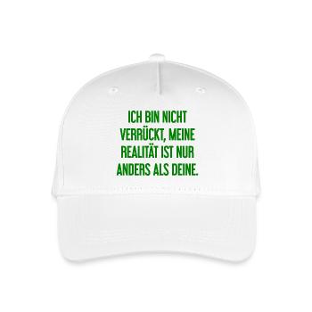 Je ne suis pas folle, ma réalité est différente - Casquette de baseball bio Enfant - blanc - Devant