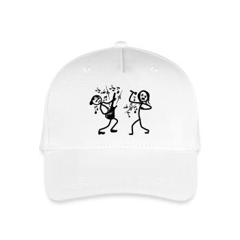 Guitarist and singer - Organic Kids’ Baseball Cap - white - Front