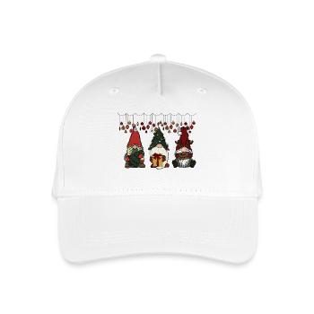 Wichtel Weihnachten  - Kinder Bio Basecap - Weiß - Vorne