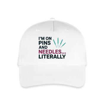 Praticien agréé en MTC Expert Précision - Casquette de baseball bio Enfant - blanc - Devant