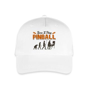 Évolution du flipper - Design drôle de joueur d’arcade - Casquette de baseball bio Enfant - blanc - Devant