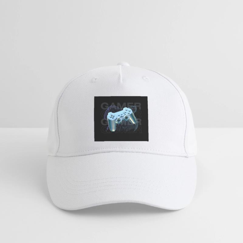 Neon Blue Controller 3D Organic Kids’ Baseball Cap