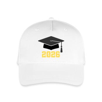 Doctoral Degree 2026 - Organic Kids’ Baseball Cap - white - Front