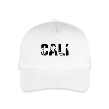 Cali Palmiers Californie - Casquette de baseball bio Enfant - blanc - Devant
