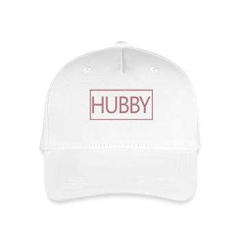 Hubby Matching Engagement Wedding Honeymoon - Organic Kids’ Baseball Cap - white - Front