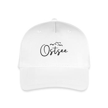 Ostsee Möwen - Kinder Bio Basecap - Weiß - Vorne