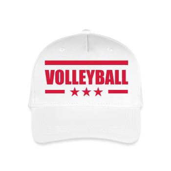 Volleyball - Volley Ball - Sport - Sportsman - Organic Kids’ Baseball Cap - white - Front