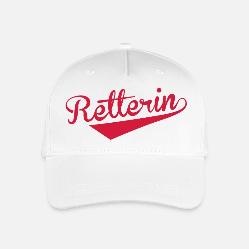 Erste Hilfe / Retter / Retterin / Arzt - Kinder Bio Basecap - Weiß