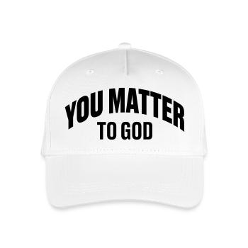 You are important to God - Organic Kids’ Baseball Cap - white - Front