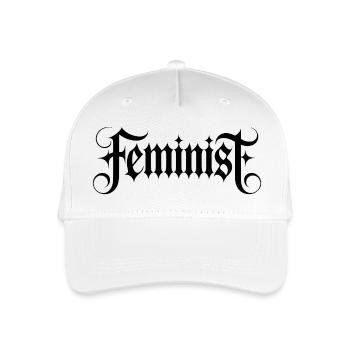 féministe - Casquette de baseball bio Enfant - blanc - Devant