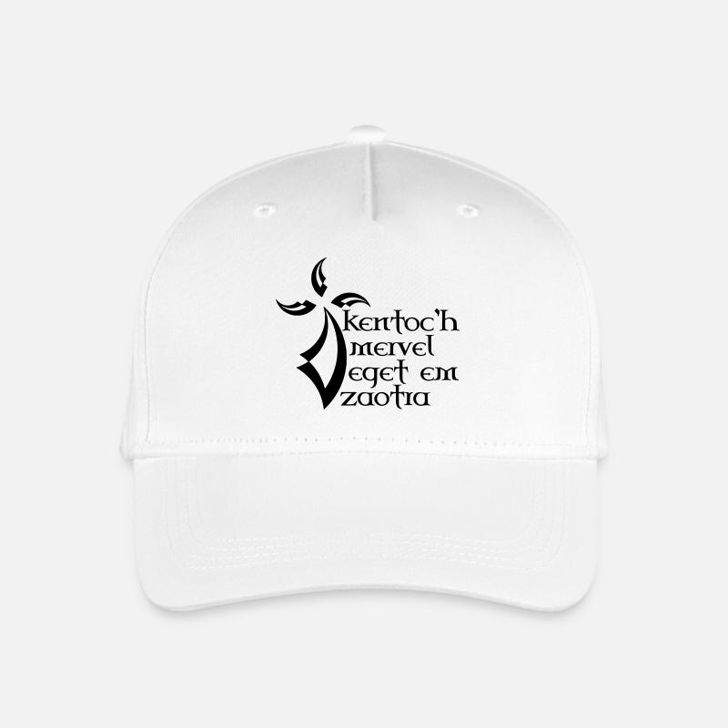 Devise bretonne - Casquette de baseball bio Enfant - blanc