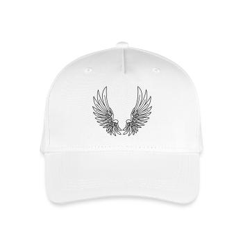 Pair of wings - Organic Kids’ Baseball Cap - white - Front