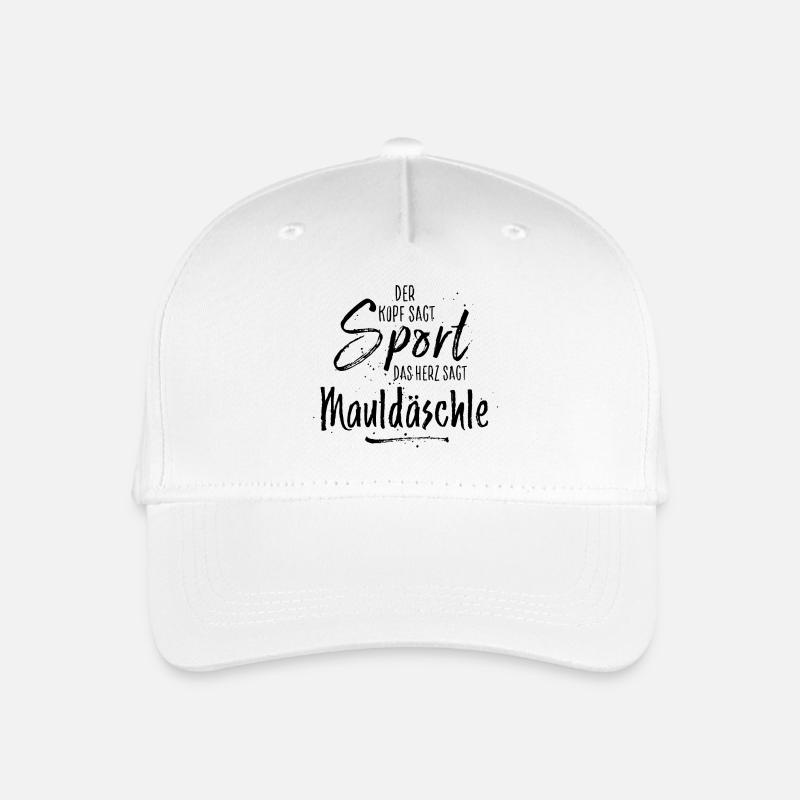 mauldäschle schwarz - Kinder Bio Basecap - Weiß
