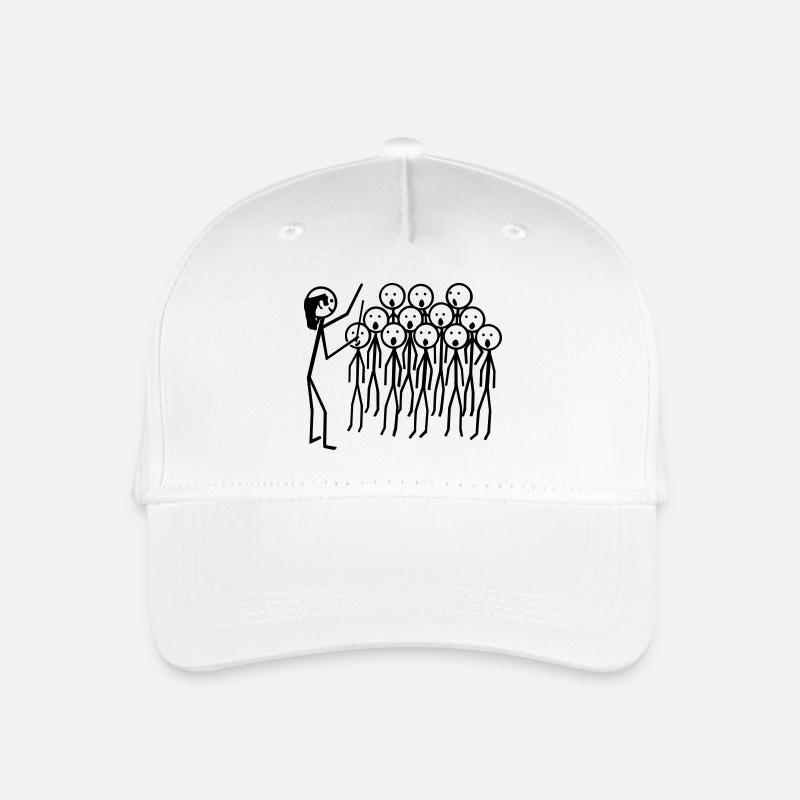 Chor - Kinder Bio Basecap - Weiß