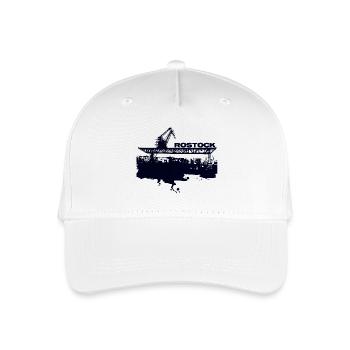 Rostock harbor - design - Organic Kids’ Baseball Cap - white - Front