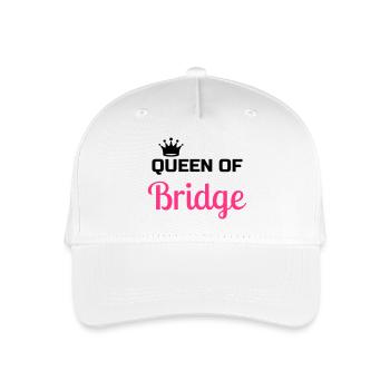 Bridge / Kartenspiel / Brettspiel / Whist - Kinder Bio Basecap - Weiß - Vorne