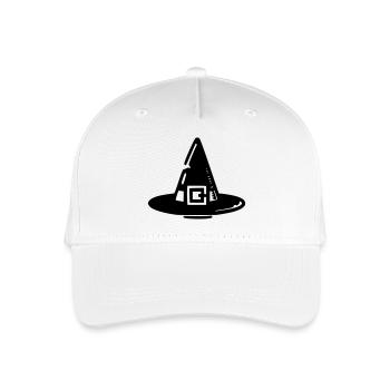 Chapeau sorcière - Casquette de baseball bio Enfant - blanc - Devant