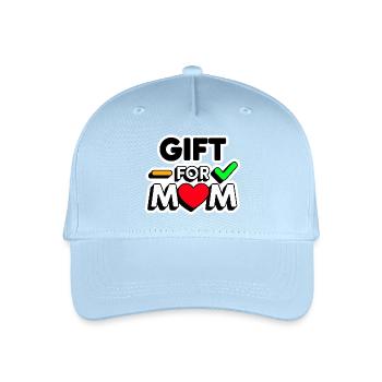 Valentine's Day Gift for Mom happy Valentine's Day - Casquette de baseball bio Enfant - bleu clair - Devant