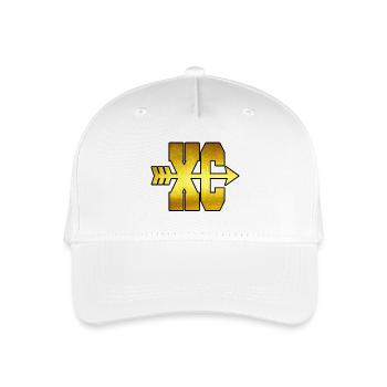 XC CROSS COUNTRY - Organic Kids’ Baseball Cap - white - Front
