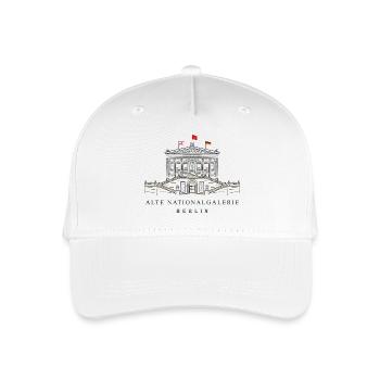 Berlin, Museum Alte Nationalgalerie, Drawing - Organic Kids’ Baseball Cap - white - Front