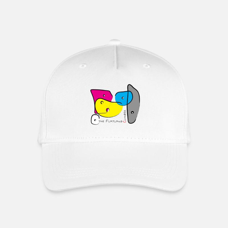 Bouldering Grips colour 3 - Organic Kids’ Baseball Cap - white