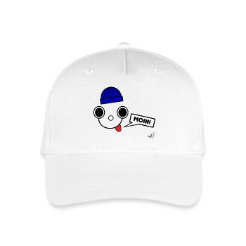 Koppie Moin avec Beanie - Casquette de baseball bio Enfant - blanc - Devant