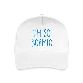 Bormio - Kinder Bio Basecap - Weiß - Vorne