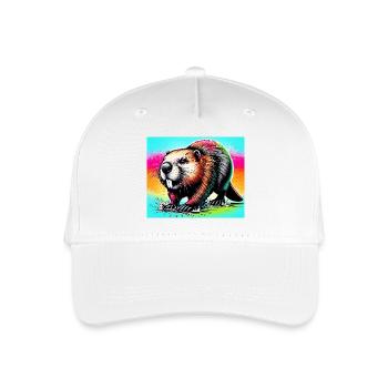Bieber - Kinder Bio Basecap - Weiß - Vorne