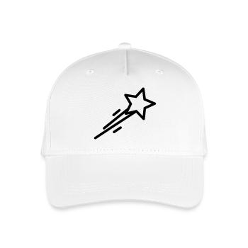 Sternschnuppe - Kinder Bio Basecap - Weiß - Vorne