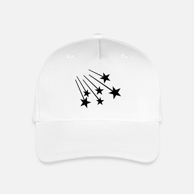 Stars - Kinder Bio Basecap - Weiß