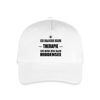 THERAPIE Hiddensee SONNE - Kinder Bio Basecap - Weiß - Vorne