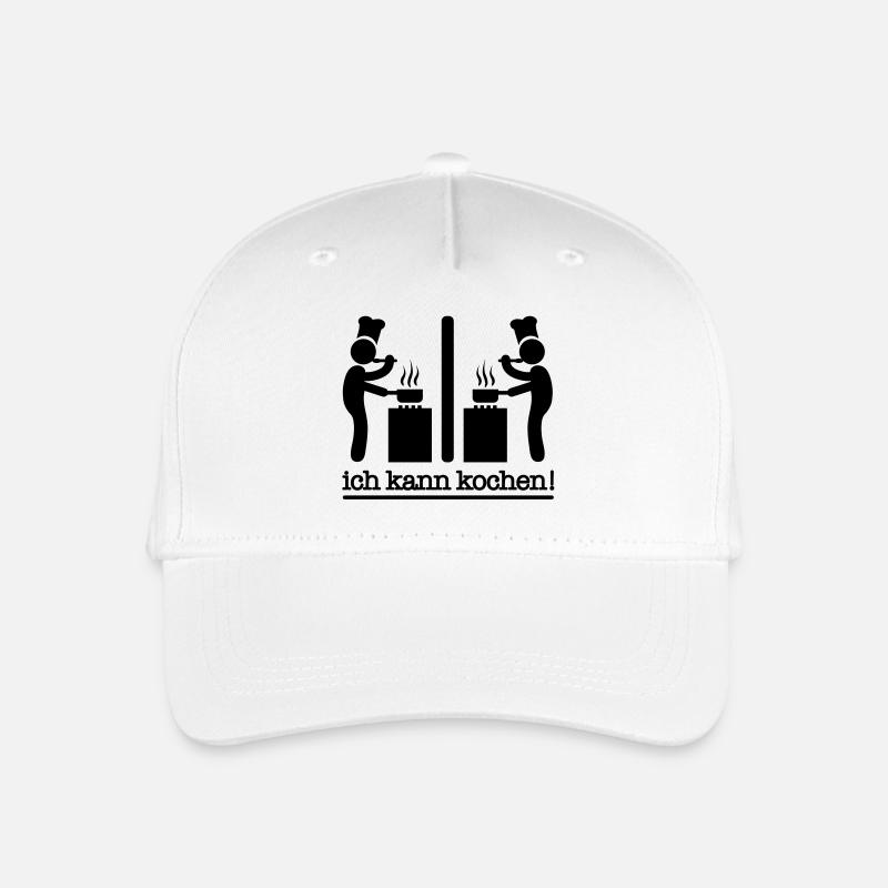 kochen - Kinder Bio Basecap - Weiß