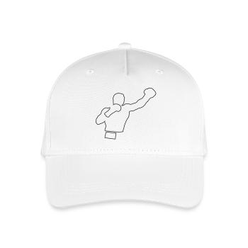 boxing - Organic Kids’ Baseball Cap - white - Front