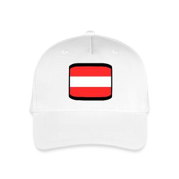 Austria - Organic Kids’ Baseball Cap - white - Front