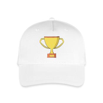 Cup - Organic Kids’ Baseball Cap - white - Front