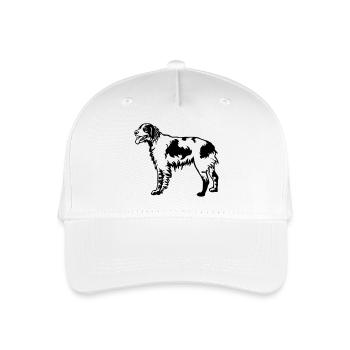Epagneul Breton - Casquette de baseball bio Enfant - blanc - Devant