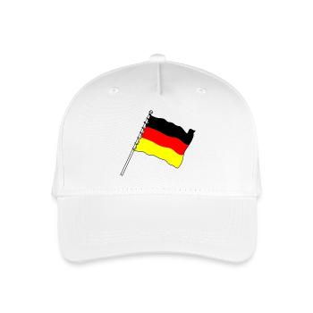 Flag Germany - Organic Kids’ Baseball Cap - white - Front