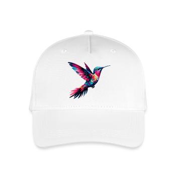 Kolibri - Kinder Bio Basecap - Weiß - Vorne