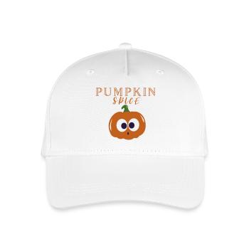 Épices de citrouille - Casquette de baseball bio Enfant - blanc - Devant