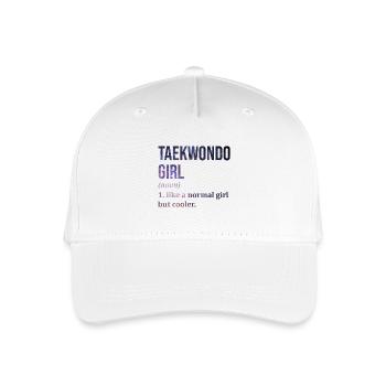 Taekwondo - Organic Kids’ Baseball Cap - white - Front